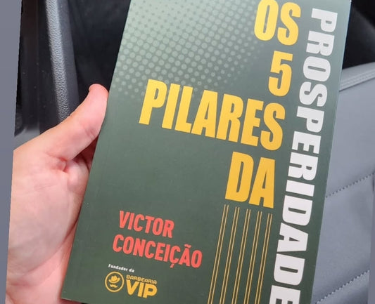 CEO da Barbearia Vip lança livro sobre trajetória empreendedora com renda revertida para projeto social